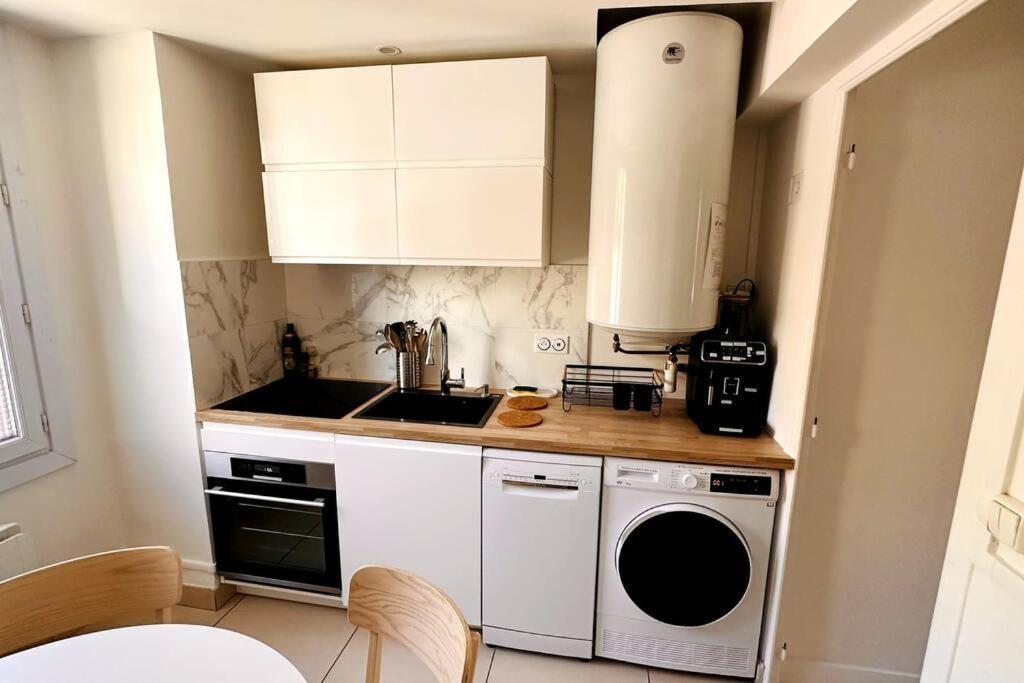Appartement 3 Chambres + Parking A Lyon 7 Exterior foto