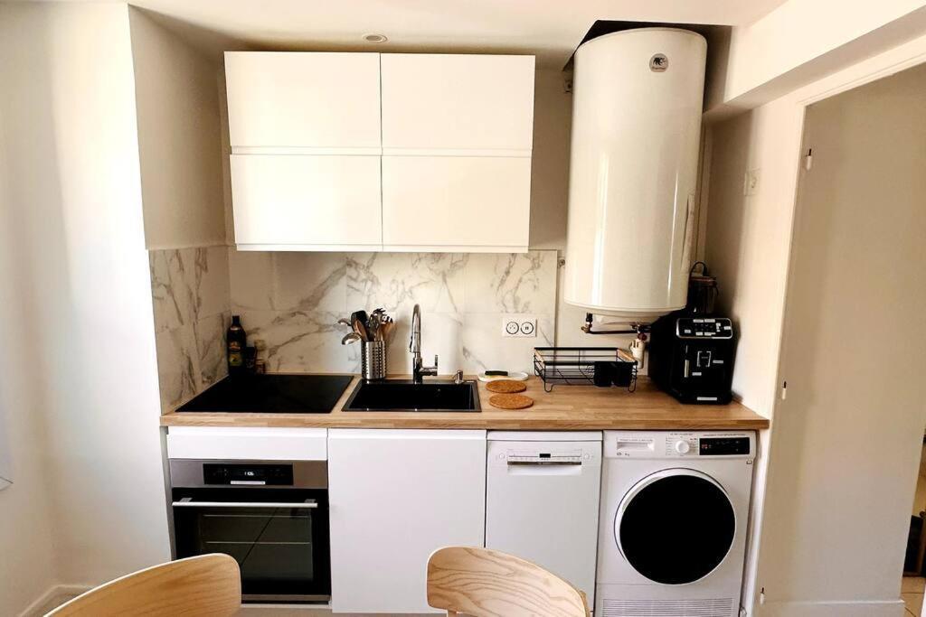 Appartement 3 Chambres + Parking A Lyon 7 Exterior foto
